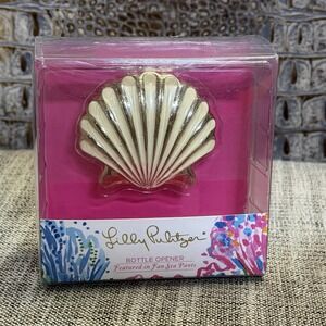 Lilly Pulitzer Bottle Opener Barware Kitchen Utensil Fan Sea Pants